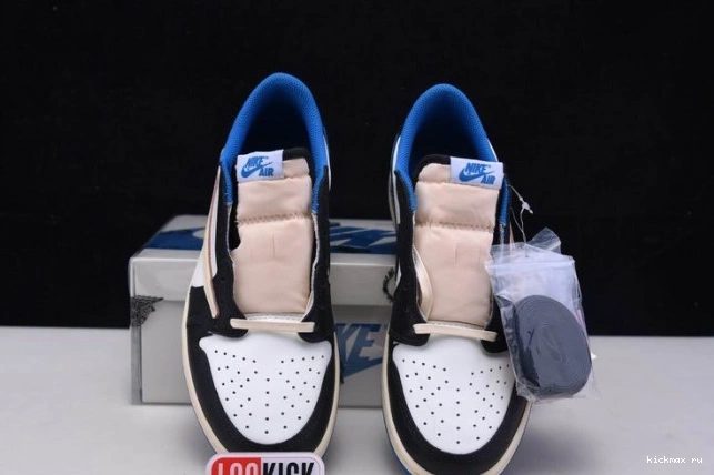 Cheap MAX DM7866-140 1 Retro Jordan x Travis x Fragment Design Scott Low Air 0811
